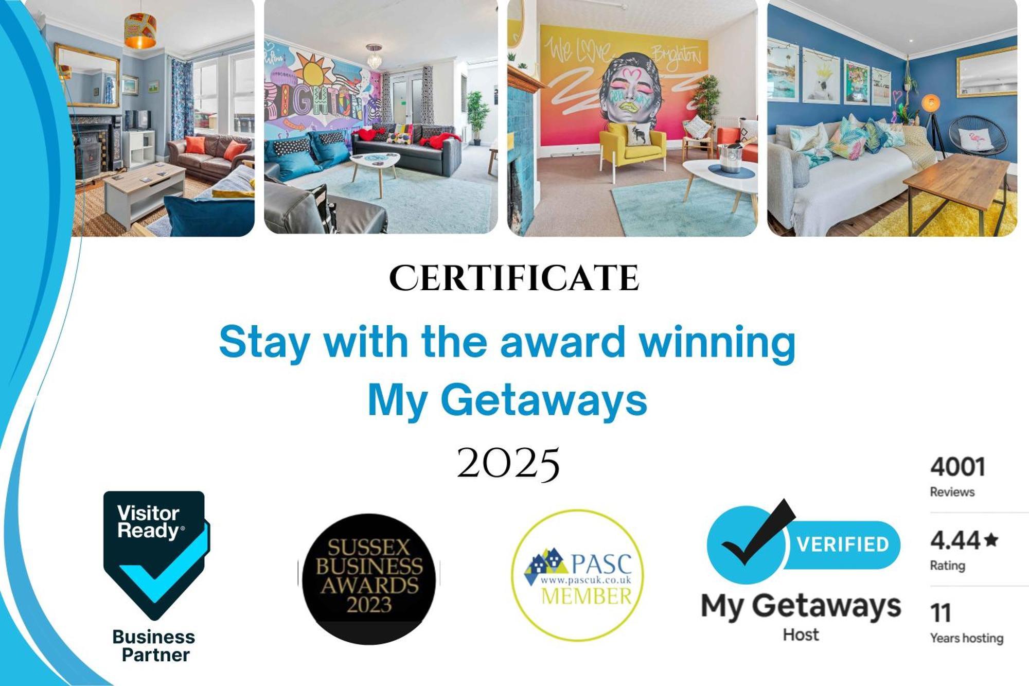 The Townhouse By My Getaways Free Parking Villa Brighton Luaran gambar